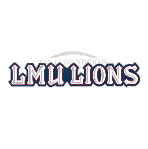 Design Loyola Marymount Lions Iron-on Transfers (Wall Stickers)NO.4900